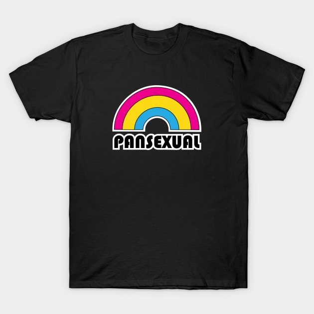 Pansexual Pride Rainbow T-Shirt by ProudToBeHomo